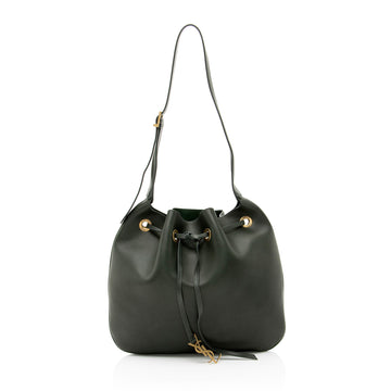 Saint Laurent Calfskin Paris VII Medium Hobo