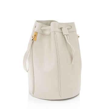 Saint Laurent Calfskin Talitha Medium Bucket Bag (SHF-RvP2LH)
