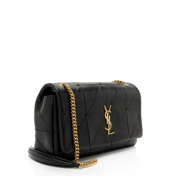 Saint Laurent Lambskin Monogram Jamie Chain Medium Shoulder Bag (SHF-amMtT9)