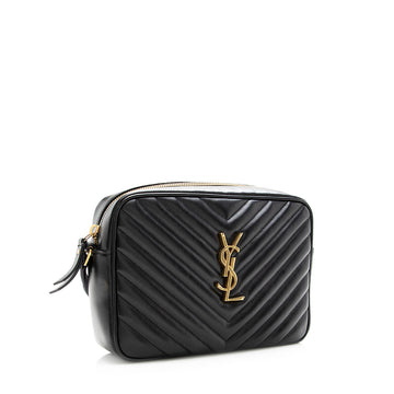 Saint Laurent Matelasse Calfskin Lou Camera Bag (SHF-18235)