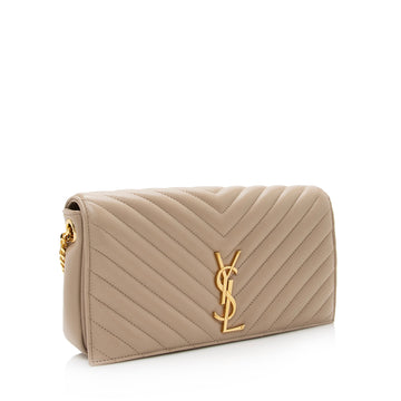 Saint Laurent Matelasse Lambskin Kate 99 Shoulder Bag (SHF-22633)