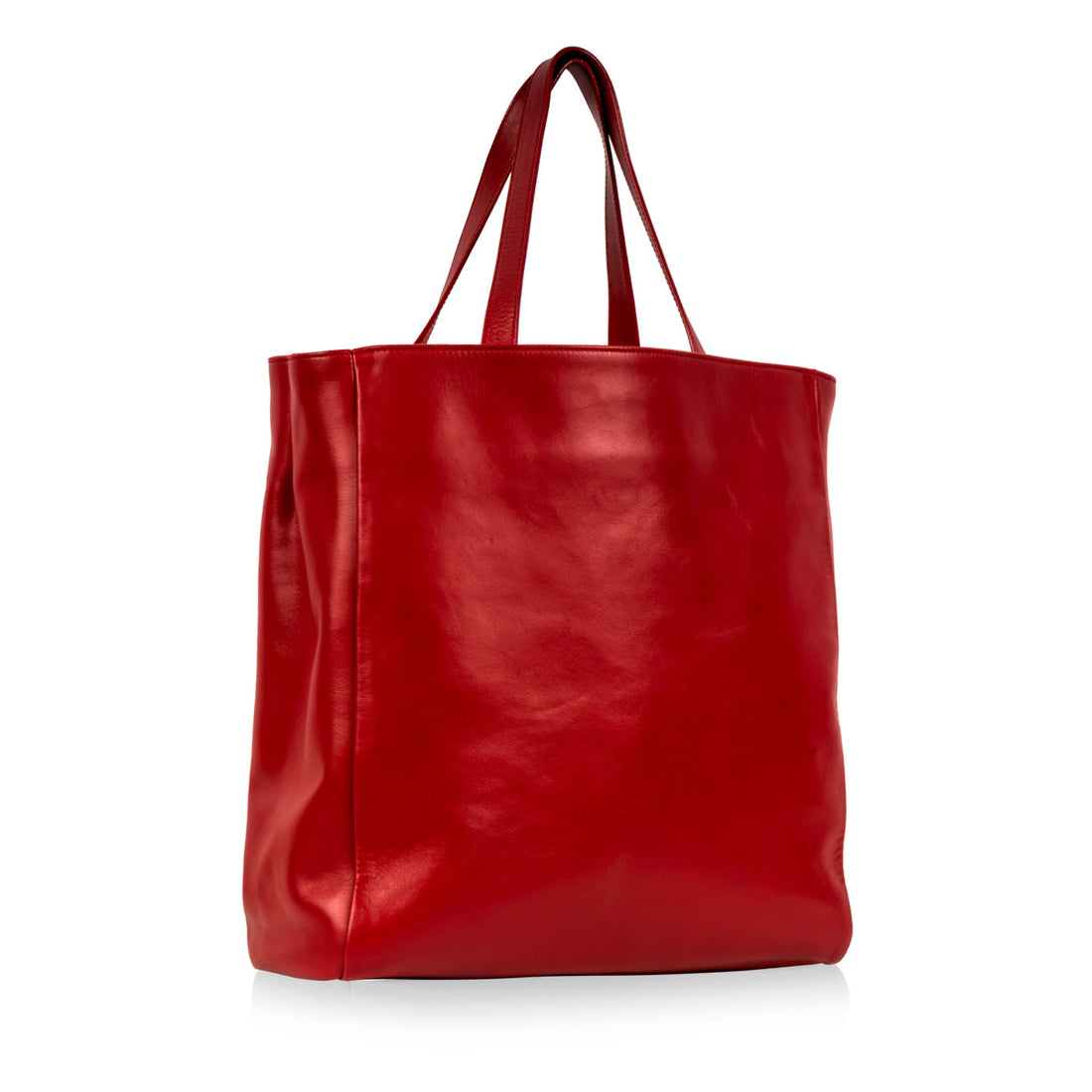 Saint Laurent Soft Tote Bag - Red