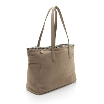 Stella McCartney Faux Leather Falabella E/W Shopping Tote