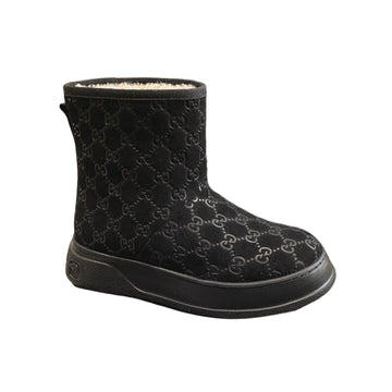 EC WOMEN’S BOOT EC SUDE CANVAS BLACK