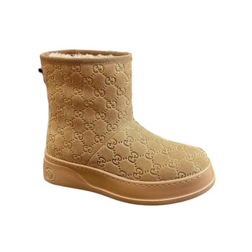 EC WOMEN’S BOOT EC SUEDE CANVAS BROWN