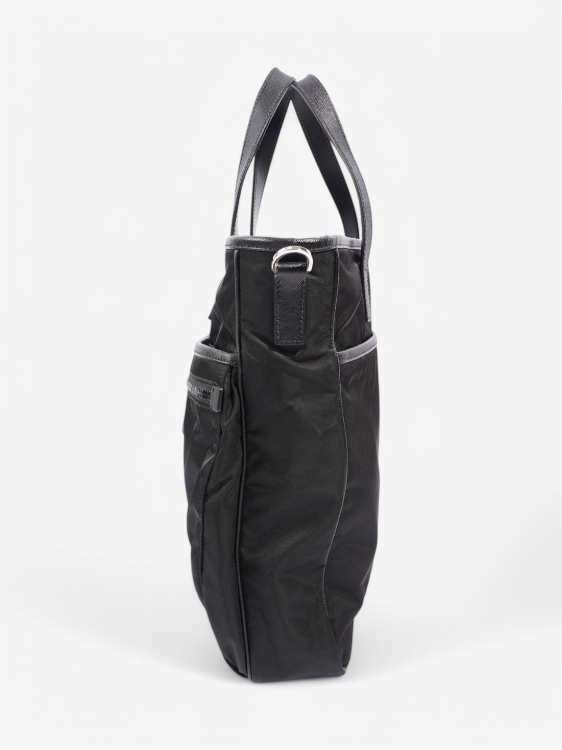 Prada Tote Bag Black Re Nylon