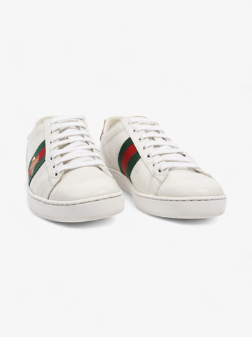 Gucci Ace Embroidered Bee White / Green / Red Leather EU 35.5 UK 2.5