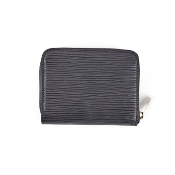 Louis Vuitton Epi Zip Around Wallet Black