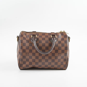 Louis Vuitton Speedy 25 Bandoulliere Damier Ebene