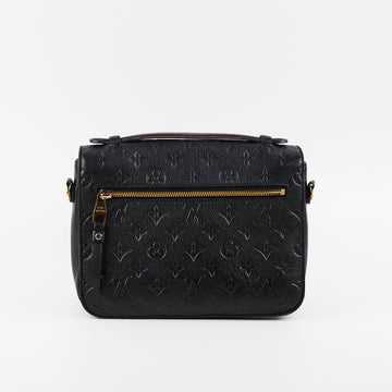 Louis Vuitton Pochette Metis Empreinte Black
