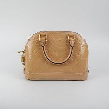 Louis Vuitton Alma BB Vernis Beige