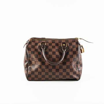 ITEM 21 - Louis Vuitton Speedy 25 Damier Ebene
