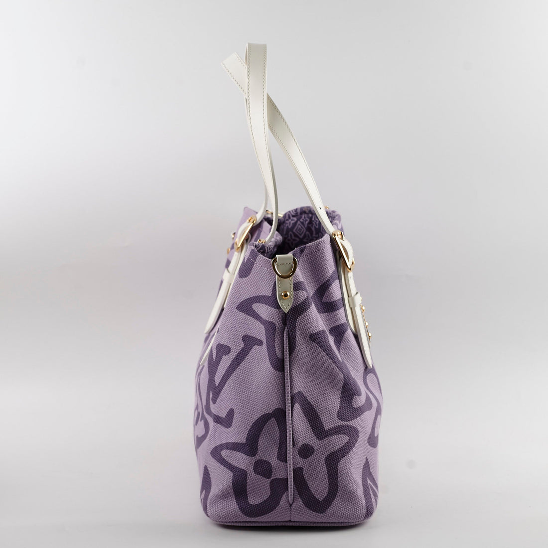 Louis Vuitton Tahitienne Cabas Purple Monogram Tote