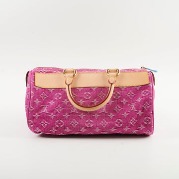 Louis Vuitton 2006 Pink Denim Speedy Noe