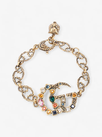 Gucci EC Crystal Bracelet Gold / Multicolour