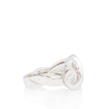 Tiffany & Co. Paloma Picasso Double Loving Heart Ring - Size 7 1/2