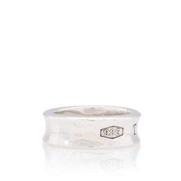 Tiffany & Co. Vintage Sterling Silver 1837 Ring - Size 5 1/2