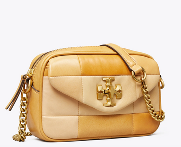 TORY BURCH KIRA PATCHWORK MINI CAMERA BAG