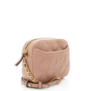 Tory Burch Leather Fleming Soft Camera Bag