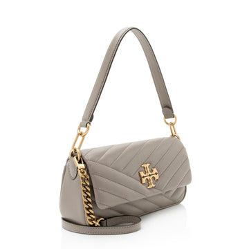 Tory Burch Chevron Leather Kira Small Flap Bag