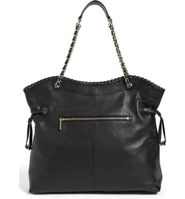 TORY BURCH MARION WHIPSTITCHED CHAIN LARGE BAG