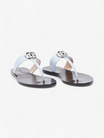 Gucci EC Marmont Sandals Light blue Leather EU 36 UK 3