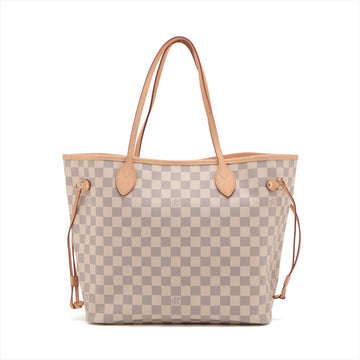 Louis Vuitton Neverfull MM Damier Azur tote Bag