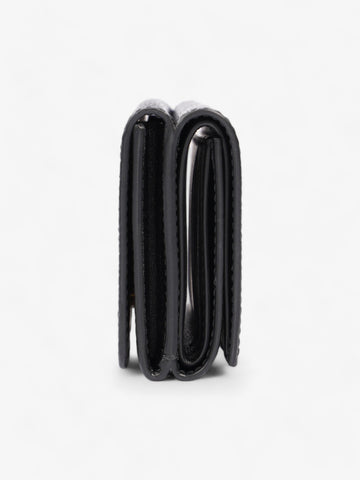 Burberry Lark TB Purse Black Grained Leather