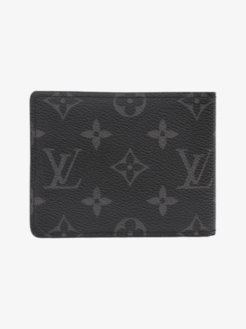 Louis Vuitton Slender Wallet Monogram Eclipse Coated Canvas