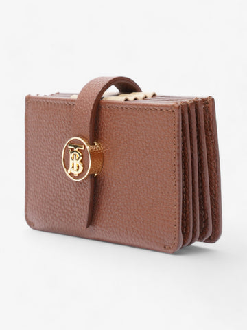Burberry TB Fold Wallet Brown Leather