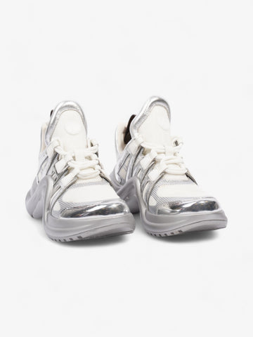 Louis Vuitton Archlight Silver / White Mesh EU 37 UK 4
