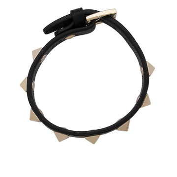 Valentino Calfskin Rockstud Bracelet (SHF-BQBCeD)