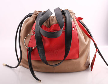 VERSACE DAYDREAMER DRAWSTRING MEDIUM TOTE