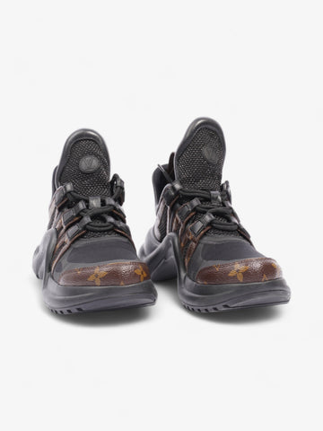 Louis Vuitton Archlight Sneakers Black / Brown Monogram Mesh EU 36.5 UK 3.5
