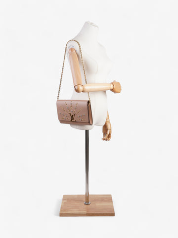 Louis Vuitton Studded Louise Chain Nude / Mixed Metal Calfskin Leather GM