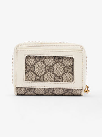 Gucci Horsebit 1955 Coin Purse EC Supreme / White Canvas