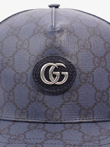 Gucci EC Baseball Cap EC Supreme / Navy Blue Cotton Large