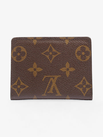 Louis Vuitton Porte Monnaie Cartes Monogram Coated Canvas