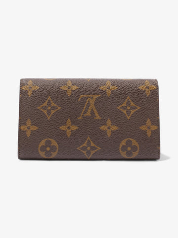 Louis Vuitton Compact Wallet Monogram Coated Canvas