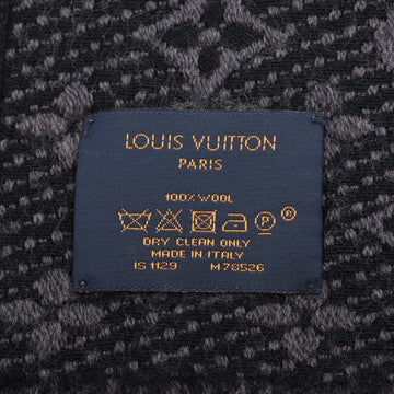 Louis Vuitton Echarpe Monogram Classic Black/Grey Scarf