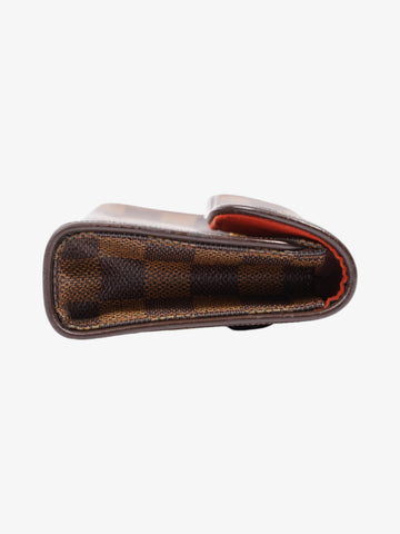 Louis Vuitton Pochette Florentine Damier Ebene Coated Canvas