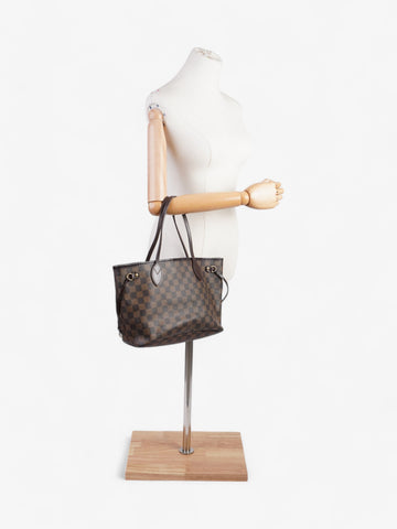 Louis Vuitton Neverfull Damier Ebene Coated Canvas PM
