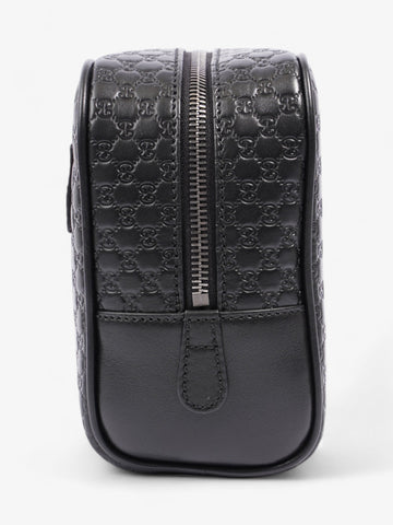 Gucci EC Wash Bag EC Supreme / Black Leather