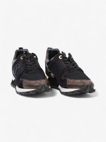 Louis Vuitton Run Away Black / Monogram Suede EU 37.5 UK 4.5