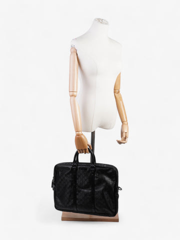 Gucci EC Briefcase EC Supreme / Black Canvas