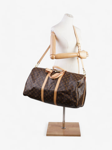 Louis Vuitton Keepall Bandouliere Monogram Coated Canvas 55