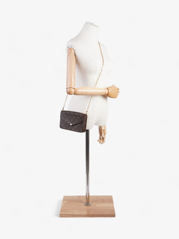 Louis Vuitton Pochette Felicie Monogram Coated Canvas