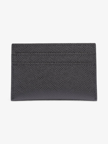 Louis Vuitton Porte Cartes Black Leather