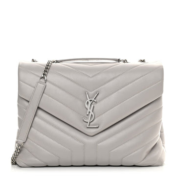 YSL MONOGRAM Y QUILTED CALFSKIN MATELASSE MEDIUM LOULOU SHOULDER BAG