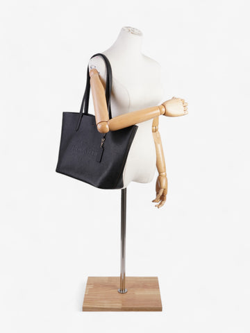 Coach Cameron Tote Black Grained Leather